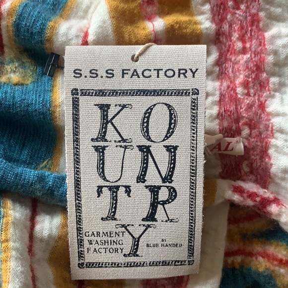 NWT KAPITAL KOUNTRY compressed pattern scarf - Picture 11 of 12